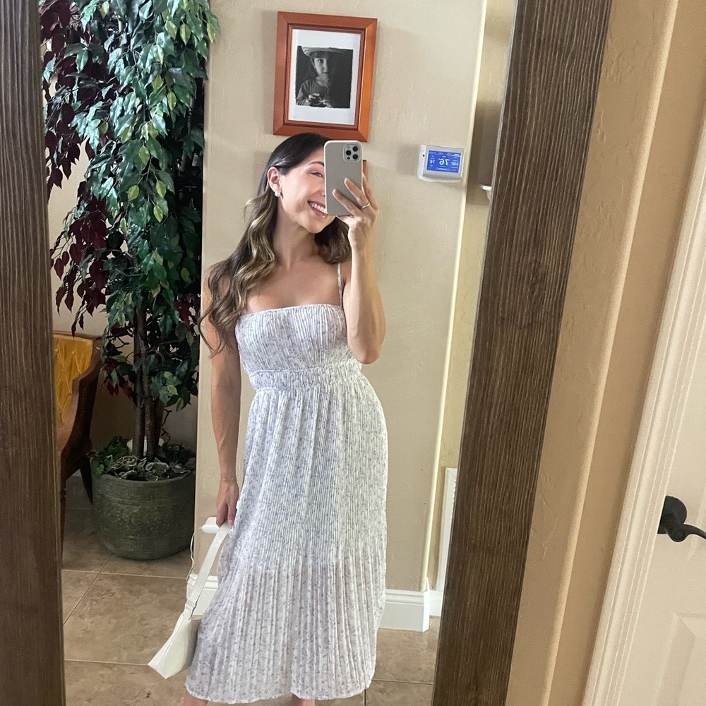 Lush m Tiered Midi Dress